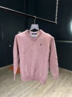 RALPH LAURE N PREMIUM V NECK SWEATER - Image 4