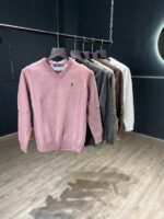 RALPH LAURE N PREMIUM V NECK SWEATER - Image 2