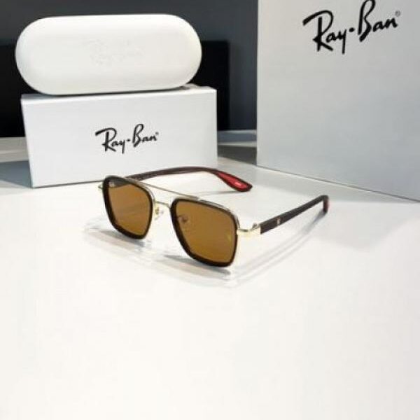 RAYBAN FERRARI 6 GOLD BROWN