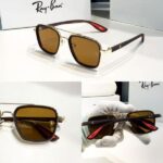 RAYBAN FERRARI 6 GOLD BROWN - Image 4