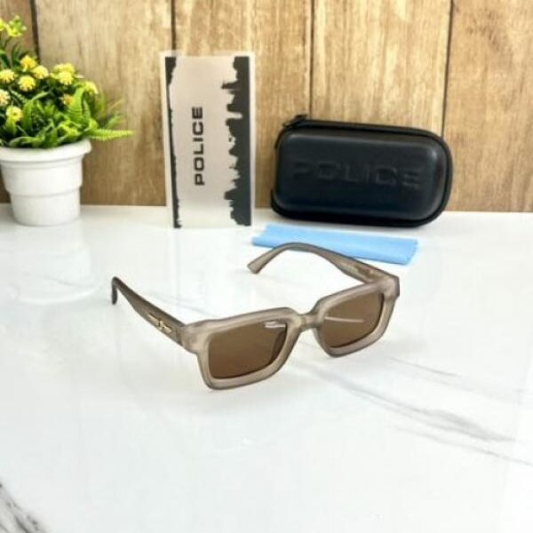 POLICE U3606 KRIM FRAME BROWN GLASSES