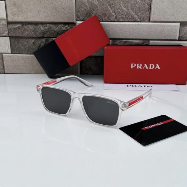 PRAD_A MILANO 5904 TRANSPARENT BLACK GLASSES