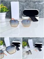 DAVID_ BECKHAM 23386 GOLD MULTI SHADED GLASSES - Image 4