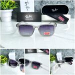 RAYBAN 1019 STORE HIT LUXURY EDITION GRAY FRAME BLACK SHADED GLASSES - Image 3
