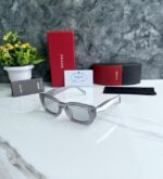 PRAD_A MILANO 35110 LUXURY EDITION GRAY WHITE FRAME GRAY GLASSES