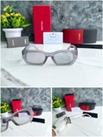 PRAD_A MILANO 35110 LUXURY EDITION GRAY WHITE FRAME GRAY GLASSES - Image 4