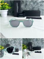 PORSCHE_ DESIGN 8982 LUXURY EDITION SKY-BLUE FRAME BLACK GLASSES - Image 4