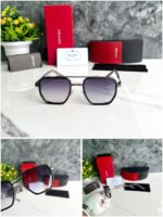 PRAD_A 58445 LUXURY EDITION FULL BLACK SHADED GLASSES - Image 4