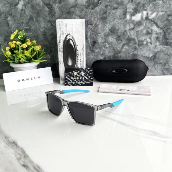 OAKLE_Y 4938 PRIZMA POLARIZED GRAY FRAME BLACK GLASSES