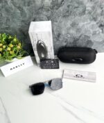 OAKLE_Y 4938 PRIZMA POLARIZED GRAY FRAME BLACK GLASSES - Image 4