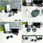 RAYBAN AVIATOR 3026 GUN BLACK FRAME BLACK GLASSES - Image 3