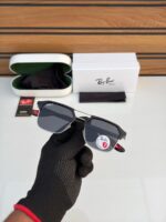 Rayban 04 silver black - Image 2