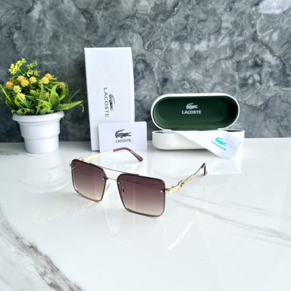 LACOST_E 09228 LUXURY EDITION GOLD BROWN SHADED