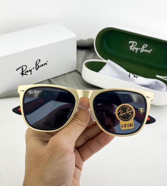 Rayban gold black 3502