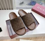 GUCC_I GG SUIDE LEATHER PREMIUM SLIDE - Image 2