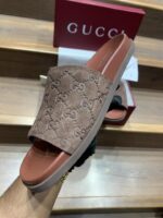 GUCC_I GG SUIDE LEATHER PREMIUM SLIDE - Image 6