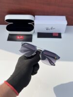 Rayban 04 silver blue shaded - Image 3