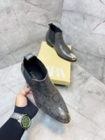 _ZARA_POINTED_GOLDEN_TOE_CHELSEA_HIGH_HILL_LF89 - Image 7