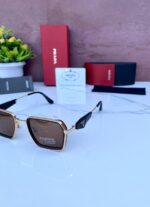 PRAD_A MILANO 3810 GOLD BRWON GLASSES