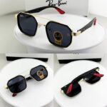RAYBAN GOLD BLACK 09 - Image 3