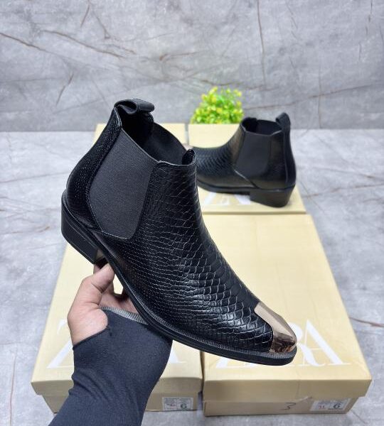 _ZARA_POINTED_GOLDEN_TOE_CHELSEA_HIGH_HILL_LF91