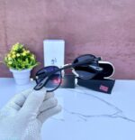 RAYBAN 2151 FERRARI EDITION GOLD BLACK SHADED GLASSES - Image 5