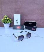RAYBAN 2151 FERRARI EDITION GOLD BLACK SHADED GLASSES - Image 6