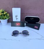 RAYBAN 2151 FERRARI EDITION GOLD BLACK SHADED GLASSES - Image 8