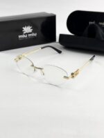 MIU MIU gold frame 1025 - Image 5