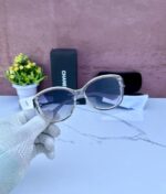 CHANE_L 9199 LUXURY EDITION TRANSPARENT BRWON BLACK SHADED GLASSES - Image 2