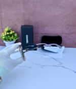 CHANE_L 9199 LUXURY EDITION TRANSPARENT BRWON BLACK SHADED GLASSES - Image 5