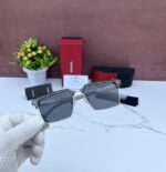 PRAD_A MILANO 9192 SILVER GRAY BLACK GLASSES - Image 3