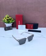 PRAD_A MILANO 9192 SILVER GRAY BLACK GLASSES - Image 5