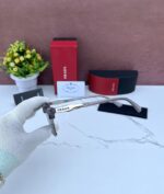 PRAD_A MILANO 9192 SILVER GRAY BLACK GLASSES - Image 6