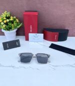 PRAD_A MILANO 9192 SILVER GRAY BLACK GLASSES - Image 7