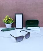 GUCC_I 01 LUXURY EDITION GRAY BLUE SHADED GLASSES - Image 6