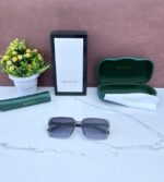 GUCC_I 01 LUXURY EDITION GRAY BLUE SHADED GLASSES - Image 8