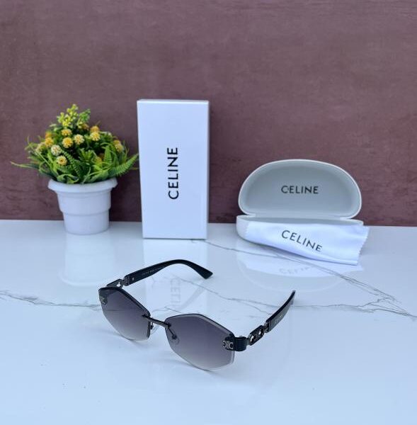 CELINE 9158 FULL BLACK & BLACK SHADED GLASSES