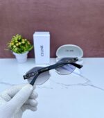 CELINE 9158 FULL BLACK & BLACK SHADED GLASSES - Image 3