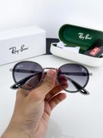 RAYBAN 2151 FERRARI EDITION BLACK & BLACK SHADED GLASSES - Image 2