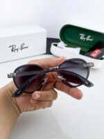 RAYBAN 2151 FERRARI EDITION BLACK & BLACK SHADED GLASSES - Image 3