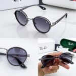 RAYBAN 2151 FERRARI EDITION BLACK & BLACK SHADED GLASSES - Image 4