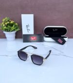 RAYBAN FERRARI 2030 GOLD BLACK SHADED GLASSES