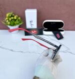 RAYBAN 2224 SCUOERIA FERRARI FULL BLACK SHADED GLASSES - Image 4