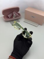 Miu.miu 90 Golden sea green - Image 5