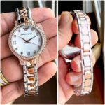 EMPORIO ARMAN_I LADIES SILVER COPAR (2ton) WHITE DAYAL - Image 7