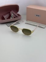 Miu.miu 90 Golden brown shaded