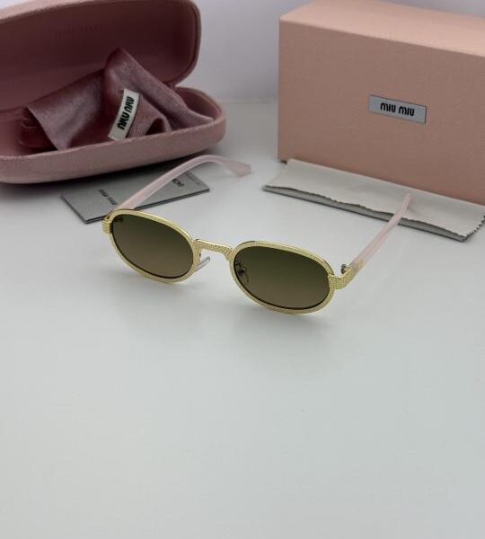 Miu.miu 90 Golden brown shaded