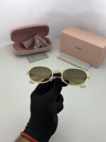 Miu.miu 90 Golden brown shaded - Image 3