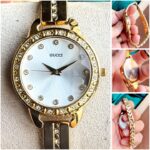 GUCC_I LADIES JAPAN MOVEMENT GOLD WHITE DAYAL - Image 3